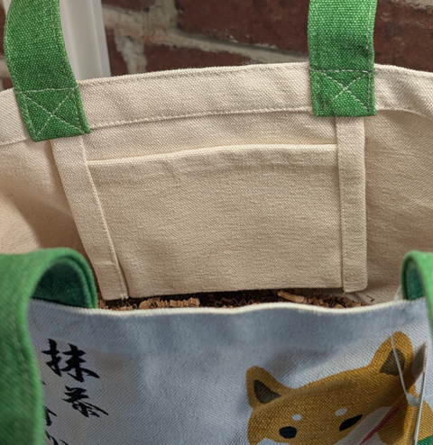 Matcha Shiba Tote Bag