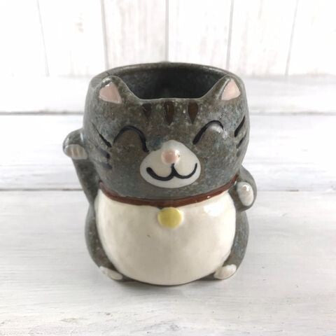 Manekineko Lucky Cat Mug (Made in Japan)