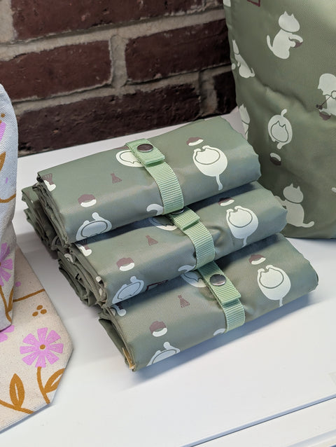 Matcha Cat Tote Bag